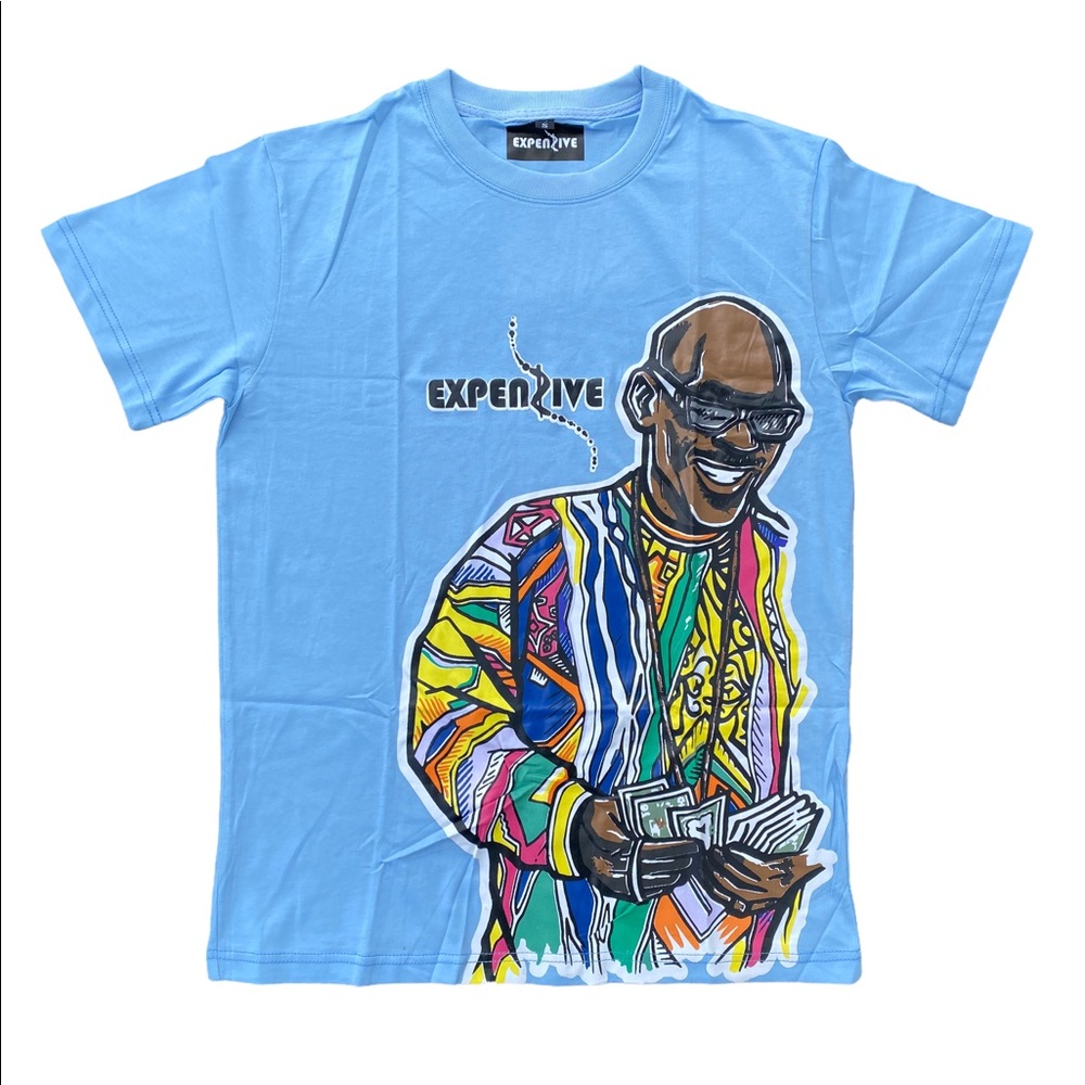 MJ COOGI SWEATER BLUE TEE